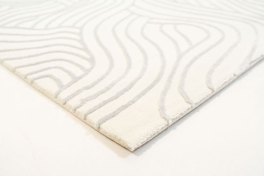 Ezzo Carolina E679b2a Χαλί Τζακιού Διάδρομος Cream 80x150cm