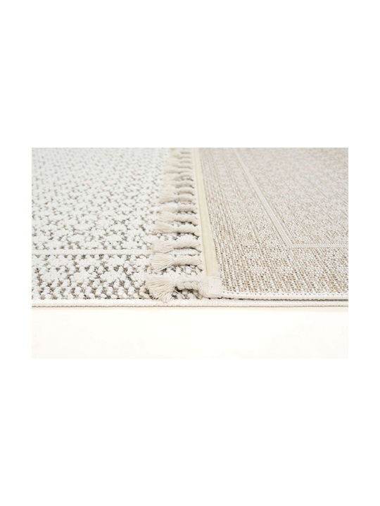 Ezzo Cottone E751a3u Χαλί Ορθογώνιο Dark Beige 133x190cm