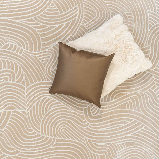 Ezzo Carolina E679a1w Χαλί Τζακιού Διάδρομος Beige 80x150cm
