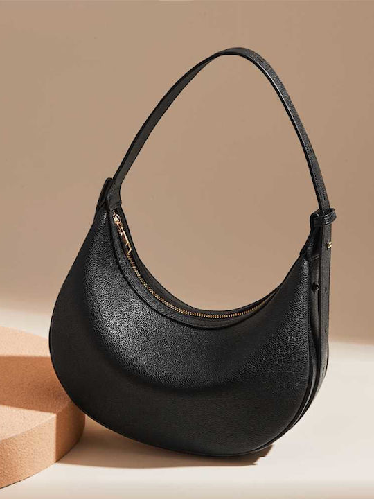 Leather Women's Bag Tote Handbag Black
