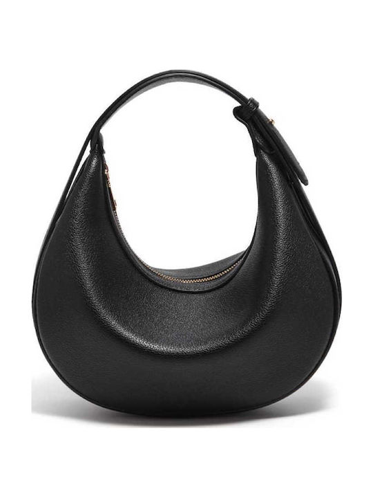 Leather Women's Bag Tote Handbag Black