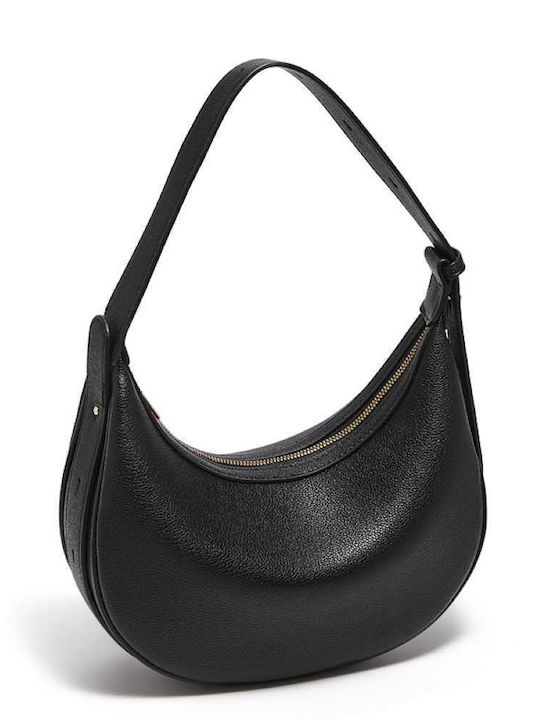 Leather Women's Bag Tote Handbag Black