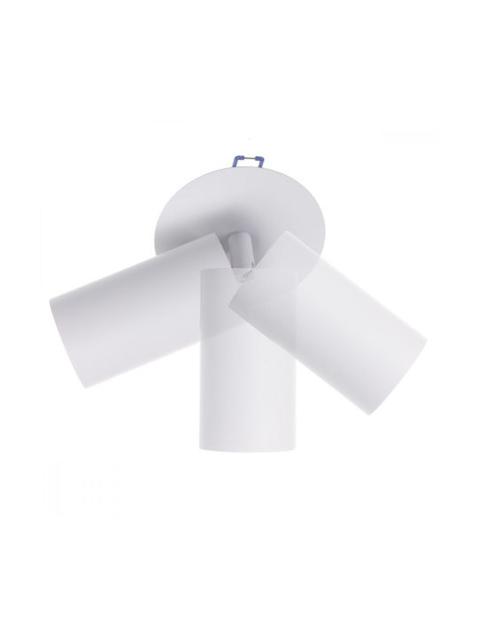 Maclean Energy Spot with Socket GU10 in White Color