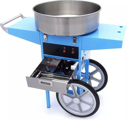 Stroller Commercial Cotton Candy Machine 1080W 52cm