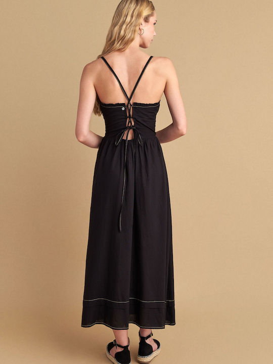 Summer Midi Dress Black