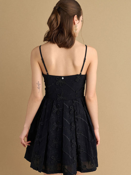 Summer Mini Evening Dress Black
