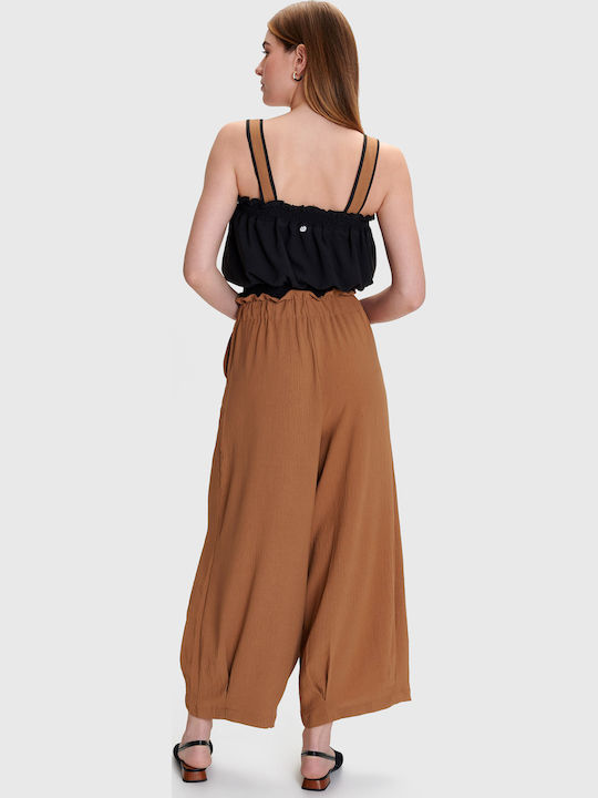 Damen Culotte Brown