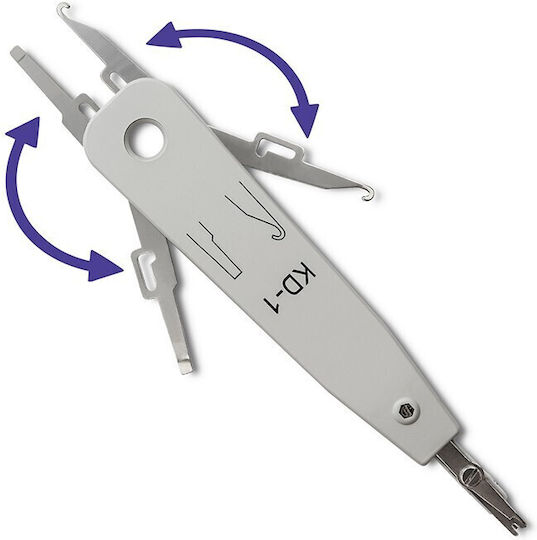 Qoltec Insertion Tool Krone Lsa Keystone Verschiedenes Netzwerkzubehör