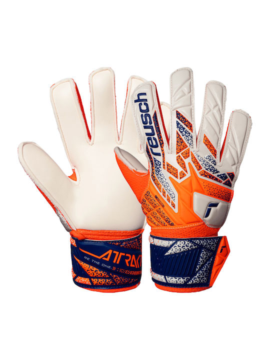 Reusch Attrakt Solid Γάντια Τερματοφύλακα Παιδικά Πορτοκαλί