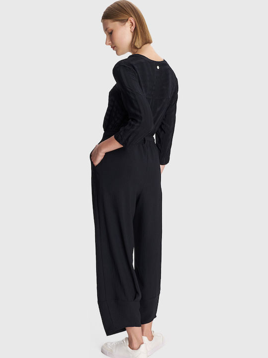 Women's Fabric Trousers Black