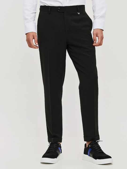 Pantaloni Elastic Negru