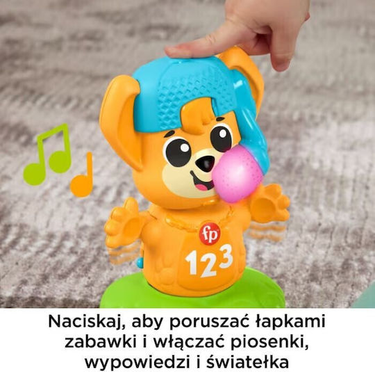 Fisher Price Окачена Играчка с Музика Link Полски за 9+ Месеца