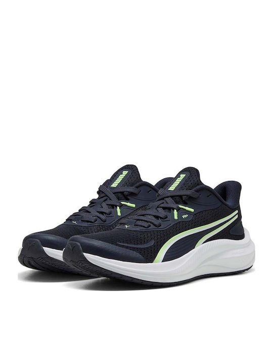 Skyrocket Lite 2 Jr Kinder Sportschuhe Laufen mit Schnürsenkeln Marineblau