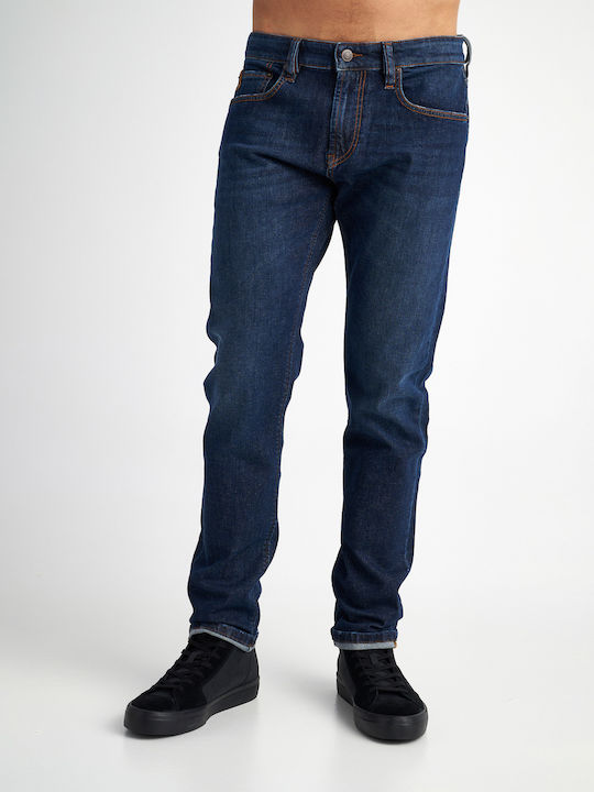 Hardy Men's Elastic Jeans Pants with Regular Straight Fit Jeans