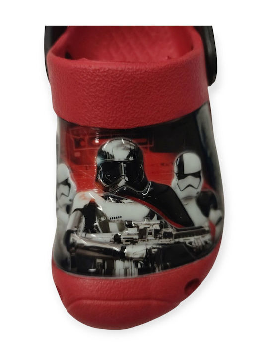 Star Wars Παιδικά Σαμπό Θαλάσσης Κόκκινα