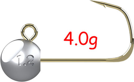 Μολυβοκεφαλή Progre Bug Bullet Search Jighead 0.6gr