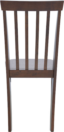 Houston Stühle Speisesaal Nut 1Stück 40x49x94cm