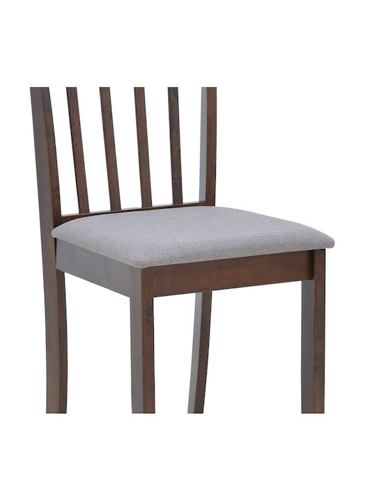 Houston Stühle Speisesaal Nut 1Stück 40x49x94cm