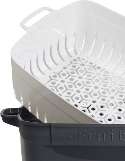 Viosarp Plastic Lunch Box Gray