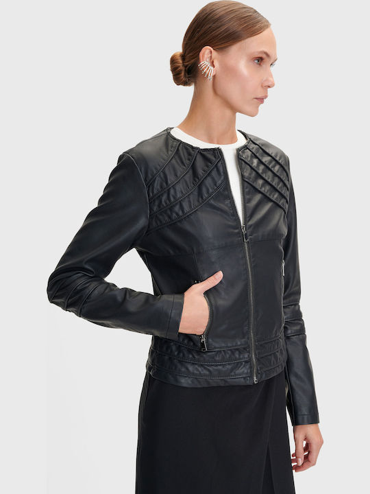 Jachetă de femei Biker Jacket Black
