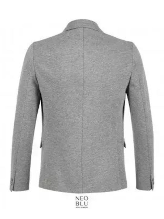Neoblu Γυναικείο Σακάκι Grey Melange