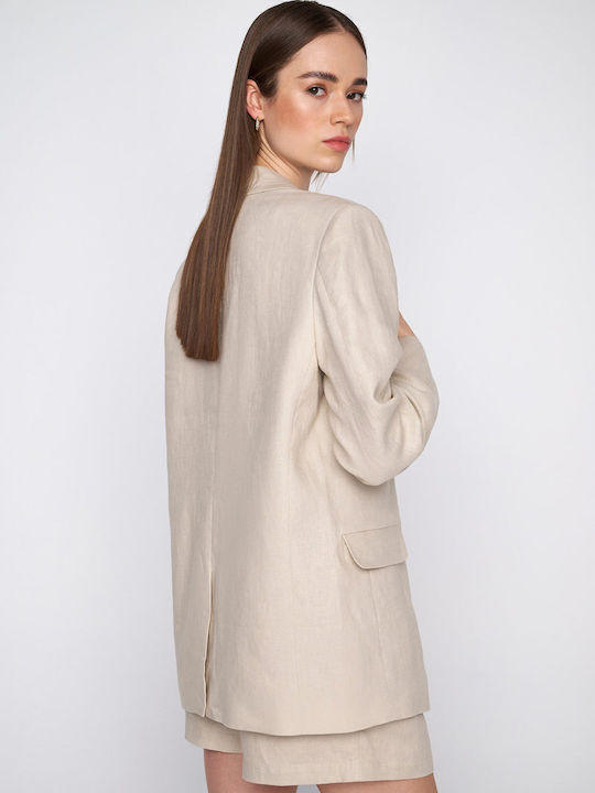 ALE - The Non Usual Casual Blazer pentru femei Sacou White