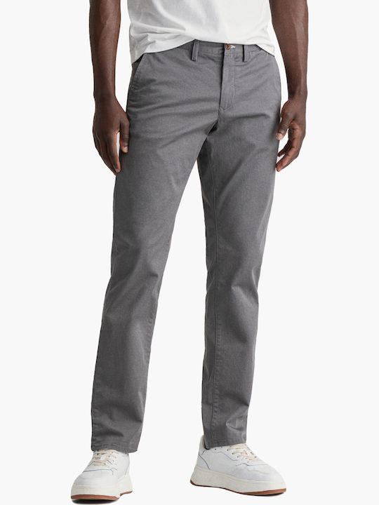 Trousers Chino Elastic in Slim Fit Gray