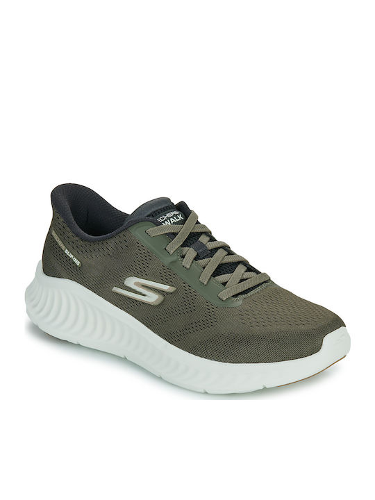 Buy Skechers Skechers Go Walk Mujer Olive Skechers Shoes Skechers