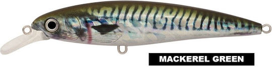 Momeli Artificiale Akami Real Minnow 10cm Macrou Albastru