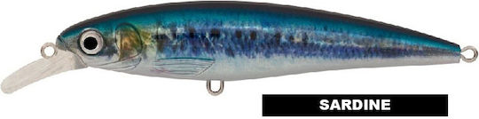 Τεχνητό Akami Real Minnow 10cm Sardine