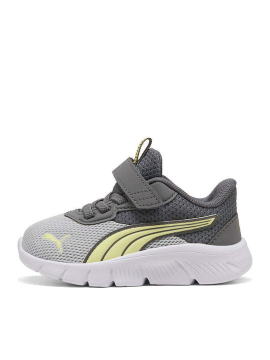 Flexfocus Kids Sneakers with Hoop & Loop Closure Gray
