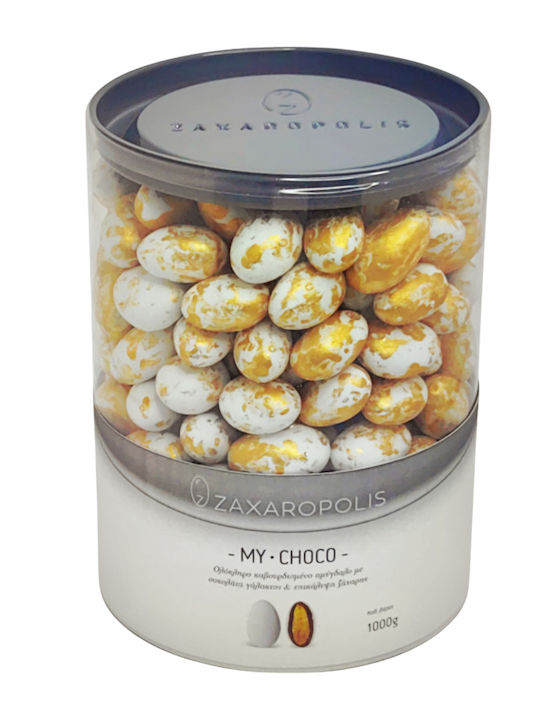Zaxaropolis Κουφέτα My Choco σε Σχήμα Κλασικό με Γεύση Σοκολάτα Χρυσό 1000gr