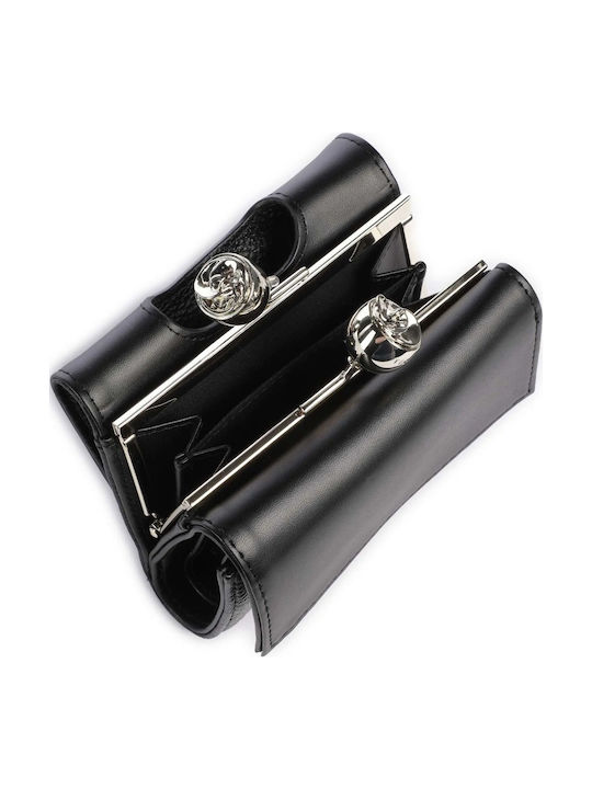 Small Leather Women's Wallet Classic Black
