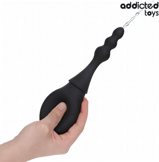 Addicted Toys Travel Cleaner Πρωκτικό Ντους Μαύρο