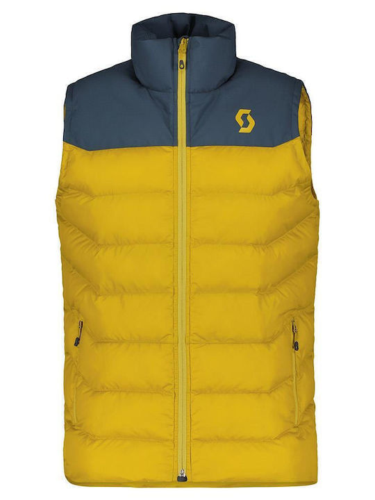 Αμάνικο Μπουφάν Puffer Metal Blue/Mellow Yellow