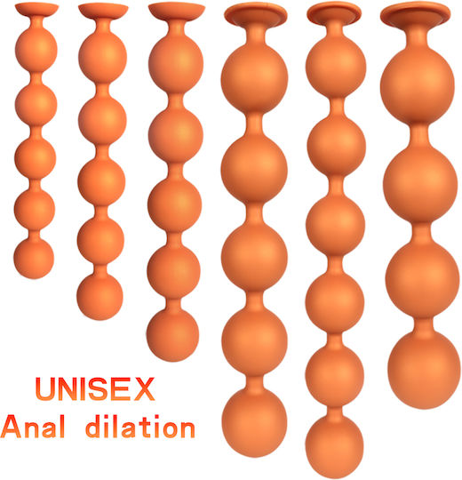Anus Butt Plug Suction Golden L 38cm
