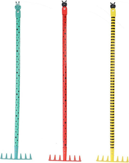 Esschert Design Children's Gardening Rake Insects Turquoise