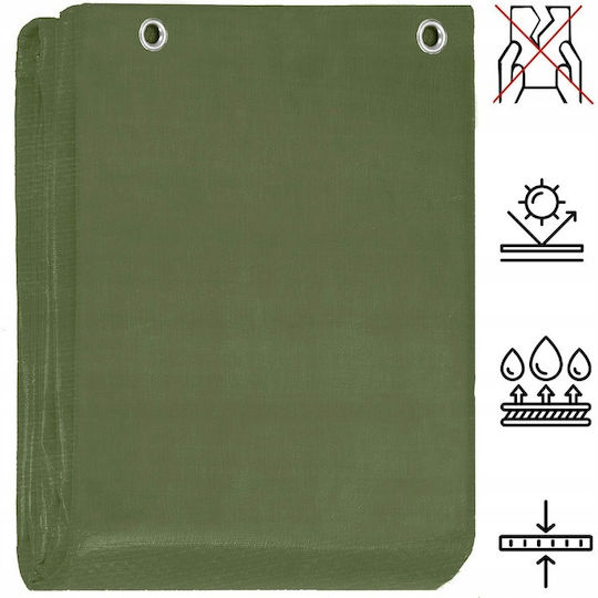 Impermeabil Prelată 120gr/m² 9x6m. Tip de lumină Verde