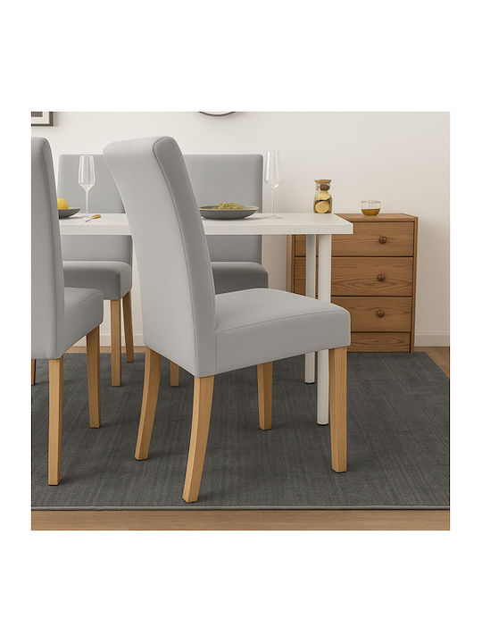 Ruhhy Elastic Cover for Chair Gray 65x40cm 6pcs
