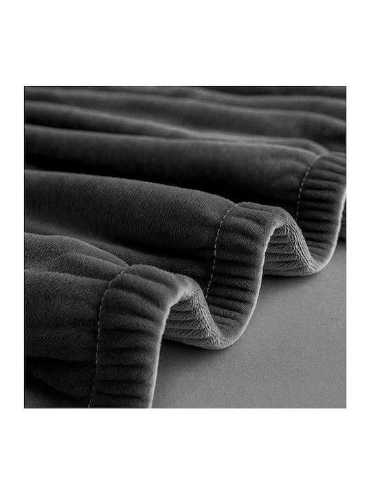 Ruhhy Waterproof Elastic Cover for Corner Sofa Gray 45x45cm 1pcs