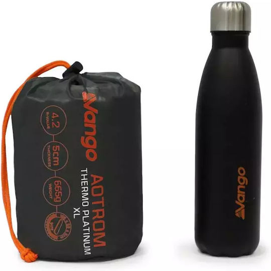 Vango Aotrom Auto-umflare Single Substrat Camping Grosime 5cm în culoarea Gri