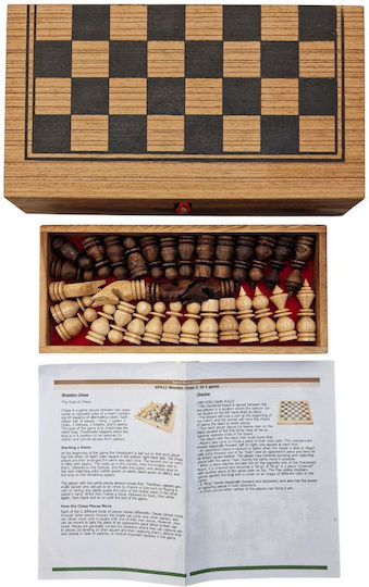 Set aus Holz-Spielsteinen & Würfeln für Backgammon Handgefertigt Rot / Schwarz / Weiß / Braun 1.5cm