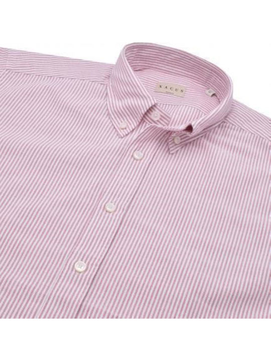 Πουκάμισο Ριγέ Oxford Xacus 41285 Lilac 41285-004