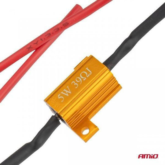 AMiO CAN bus Car Fault Indicator Canceller 5W 12V 39ohm 1pcs
