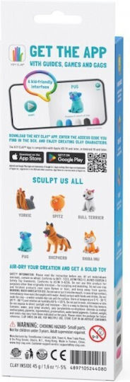 Modelliermasse Tm Toys Hey Clay Dogs Mops