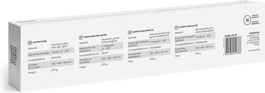 Savio PB-05 Стойка за Лаптоп до 18" Черен