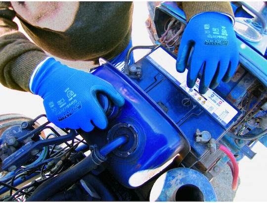Maco GRIP Gloves for Work Garden Blue Nitrile 1pcs
