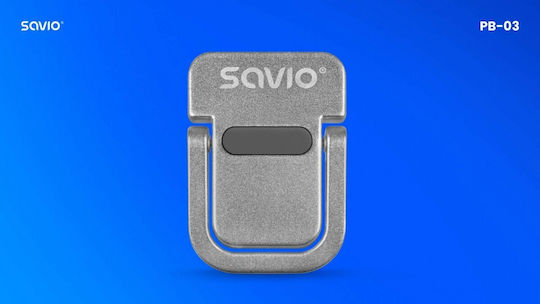 Savio Kickstand PB-03 Stand for Laptop Silver
