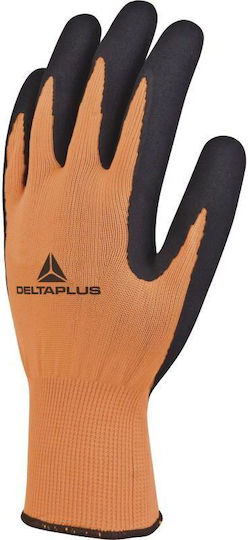Delta Plus Apollon Arbeitshandschuhe Orange Latex/Polyester 1Stück