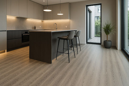 Newplan Set Plastic Floor Vinyl Gluedown 55 LVT with 15 Strips